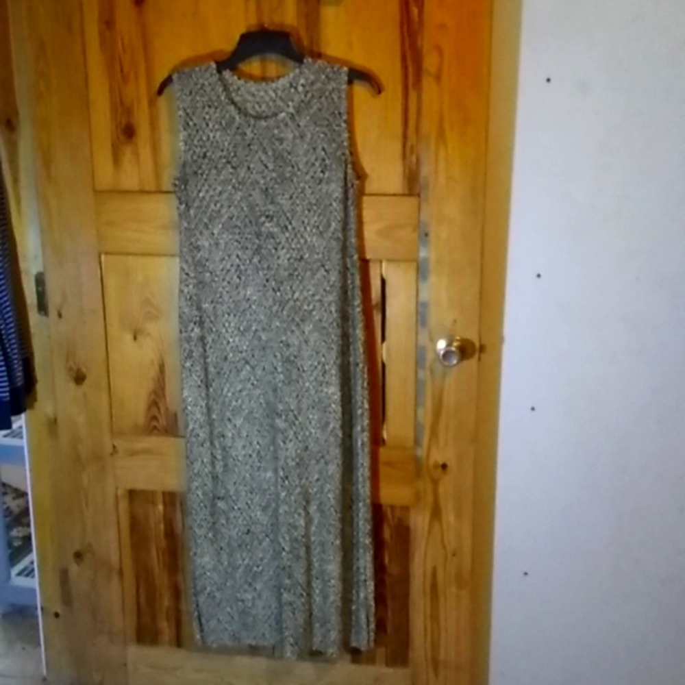 Snakeskin Colored Spandex Sleeveless Dress